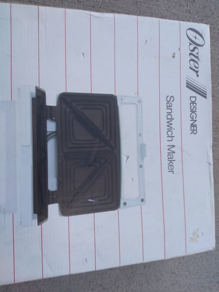 Vintage Oster Designer Sandwich Maker NEW