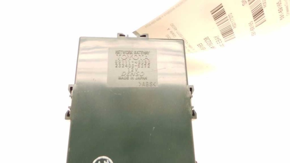07 08 09 LEXUS RX350 MULTIPLEX NETWORK BODY CONTROL ECM