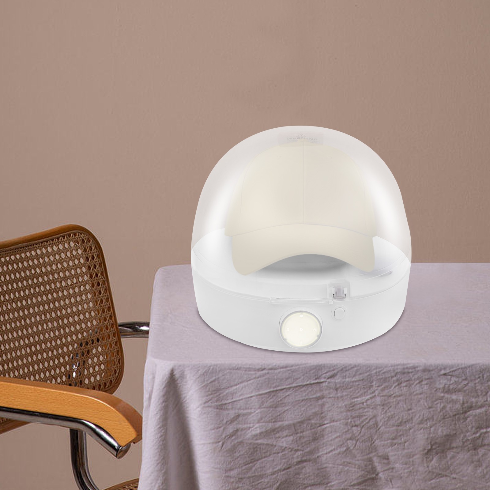 Cap Care Machine for Iron and Dry Restore Misshapen Hat/Cap Natural Shape 1000W