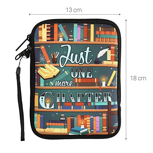 Neoprene e-Reader Pouch Size 6" eReader - Universal eBook Sleeve Case with