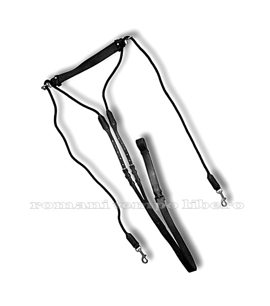 LEATHER HAM WITH DOUBLE ADJUSTMENT