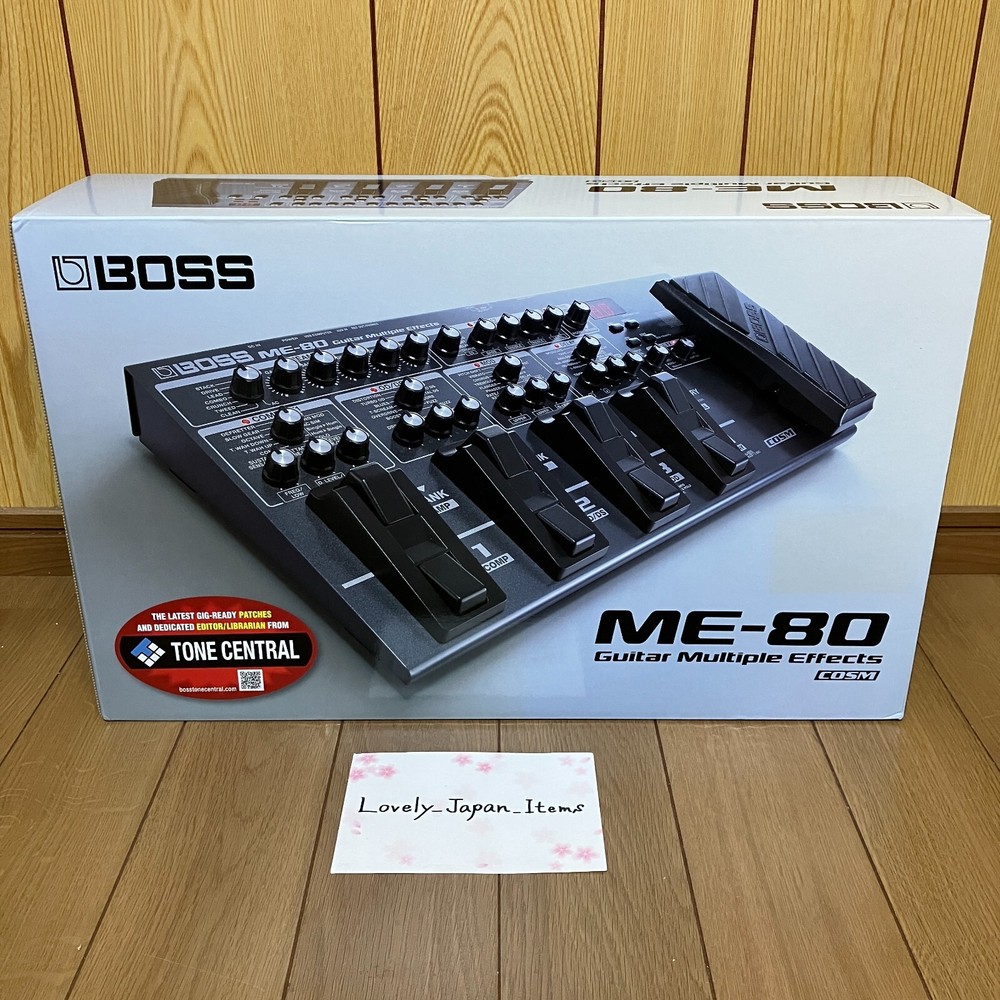 Boss ME-80 Guitar Multiple Effects Pedal Open box