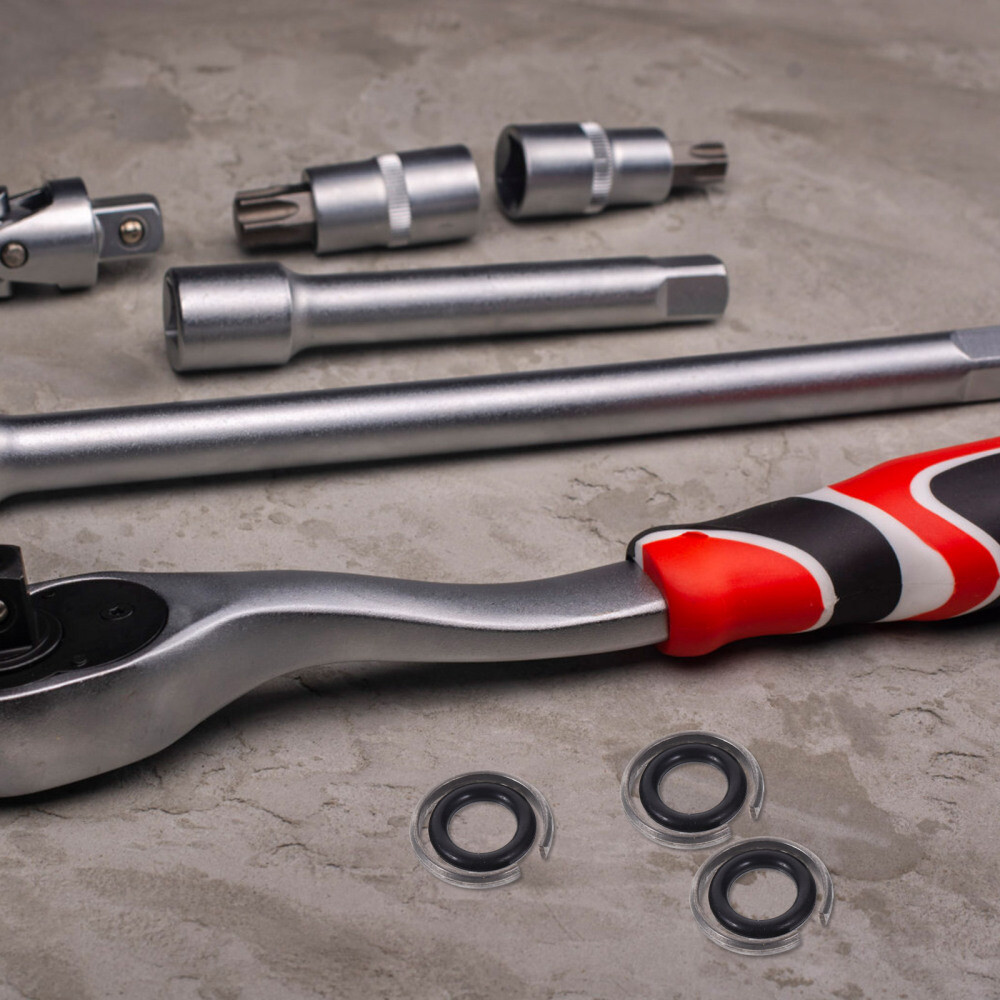 10 Sets Electric Wrench Spring Holder Rings Impact Man Socket Retainer