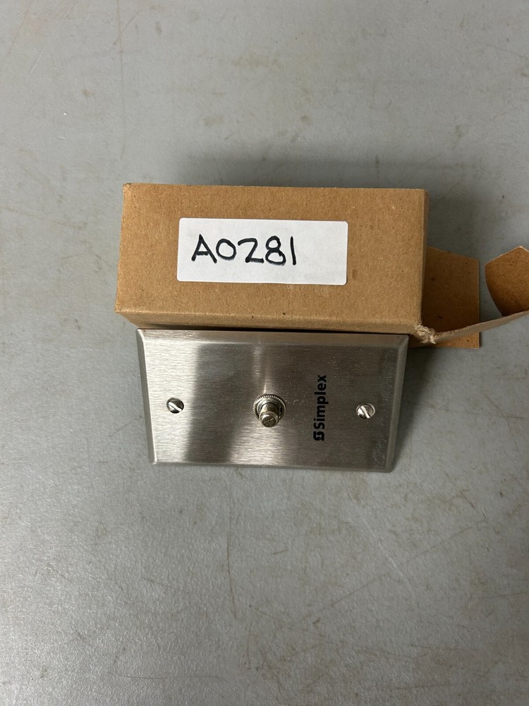 SimplexGrinnell 2750-9002 Pushbutton Switch Remote Station