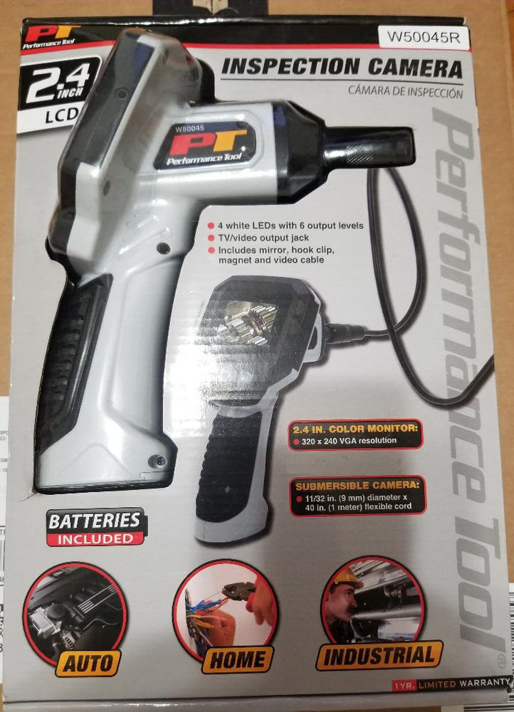 Performance Tool W50045R 2.4" LCD Inspection Camera