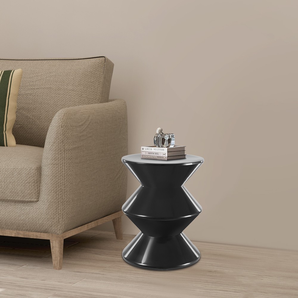 Floor Standing Side Table, Sofa Side Table, Modern Round End Table Living Rooms