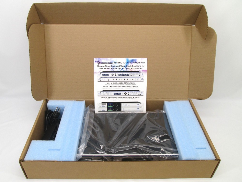 NEW/NOB Brainstorm Electronics SR-112 Time Code Distripalyzer