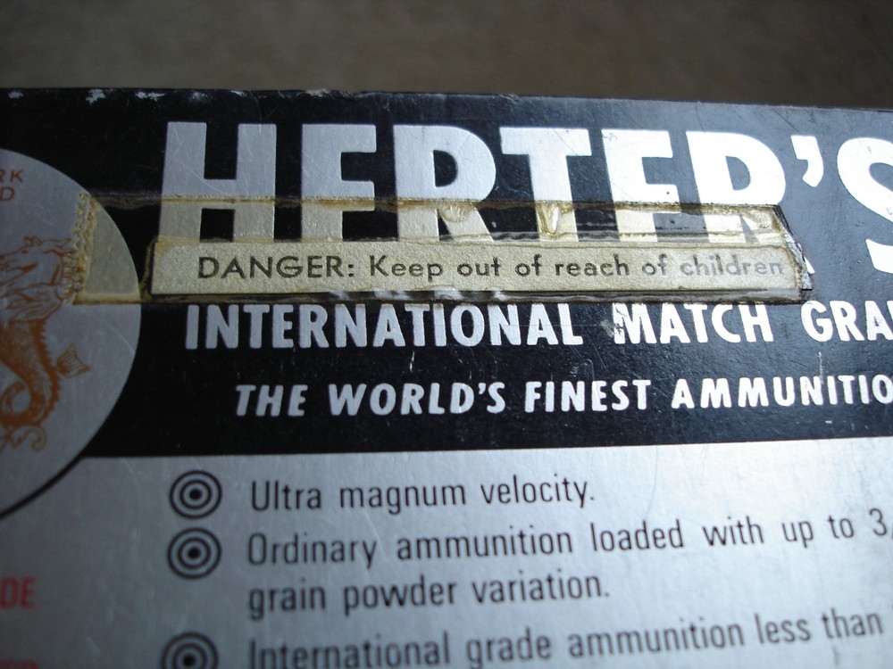 Vintage Herters Empty Shell Box 30-06 Waseca, MN