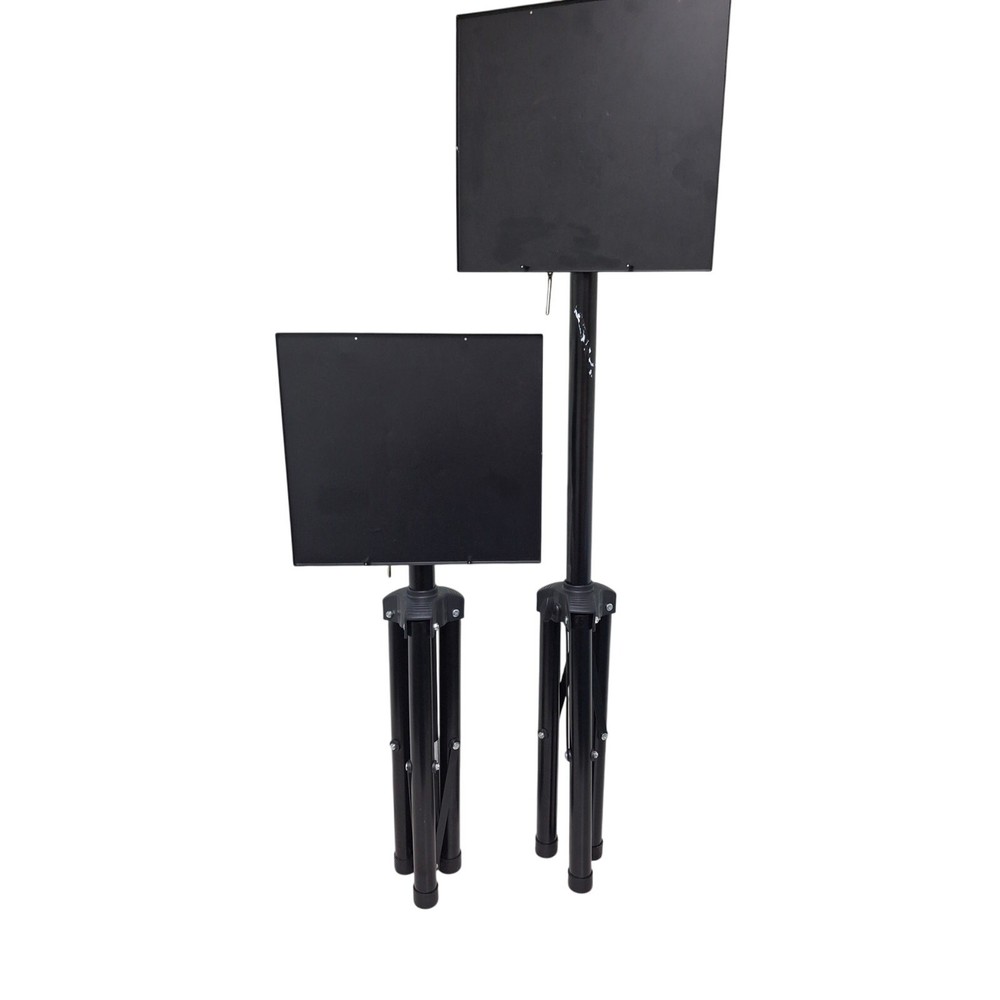 2 Pyle Aluminum Tripod Projector Universal Device Adjustable Height Stands