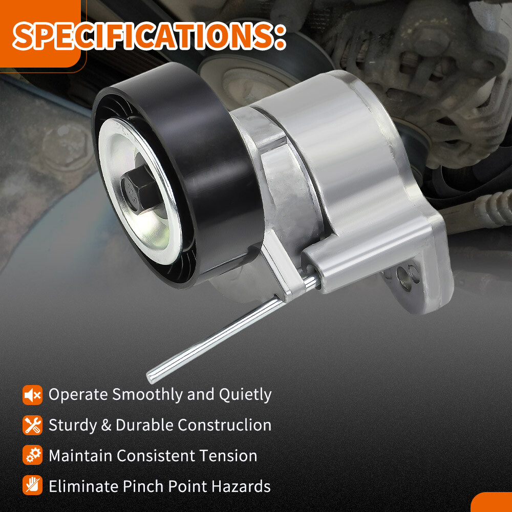 Serpentine Belt Tensioner Pulley Kit for Dodge Journey Jeep Compass Chrysler