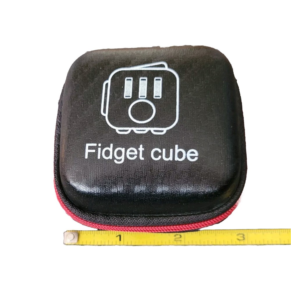 Fidget Cube American Flag Design Black Case