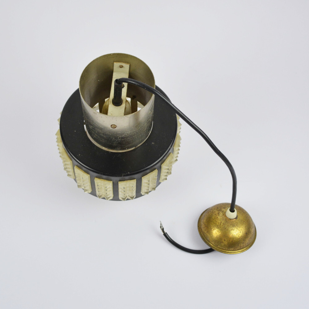 Vintage Ceiling Light - Old Lamp - Ceiling - Metal & Plastic