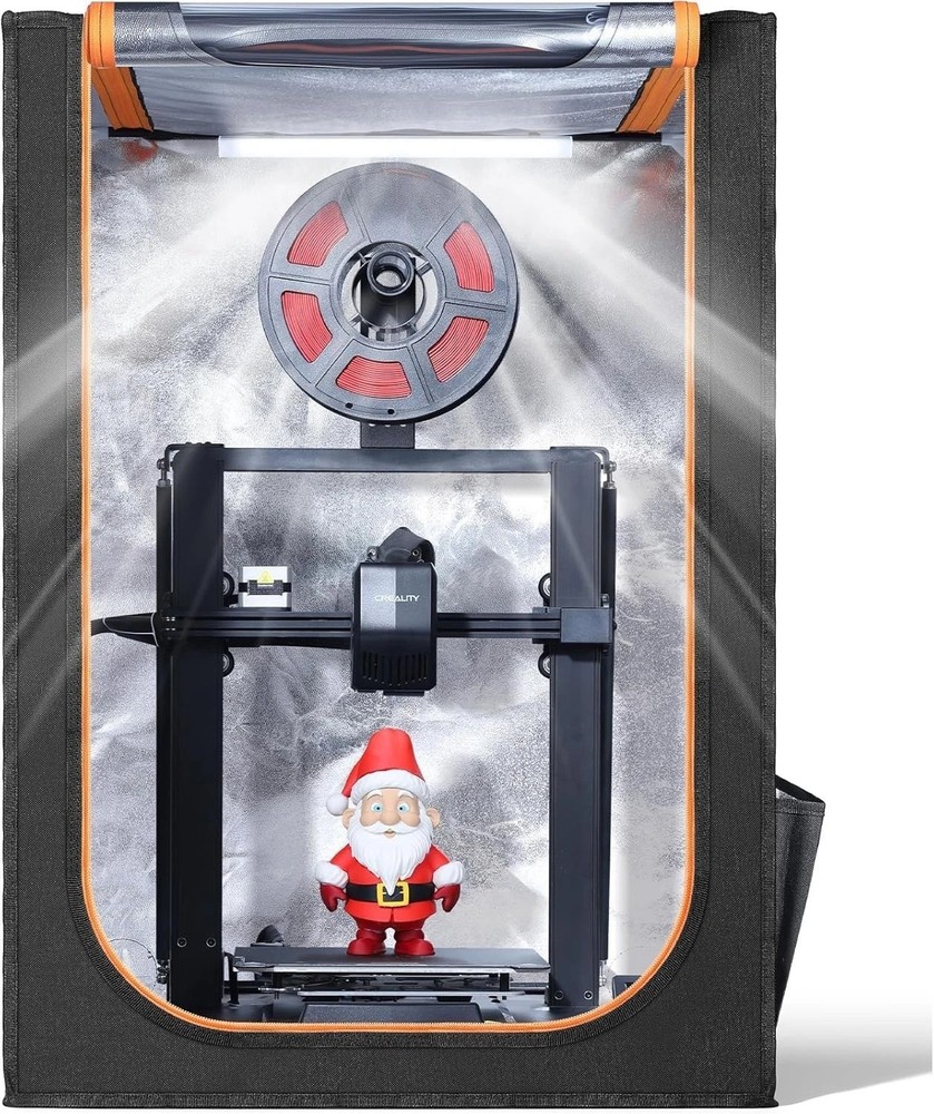 Fireproof 3D Printer Tent with LED Lighting - Upgrade Your Printing Experience