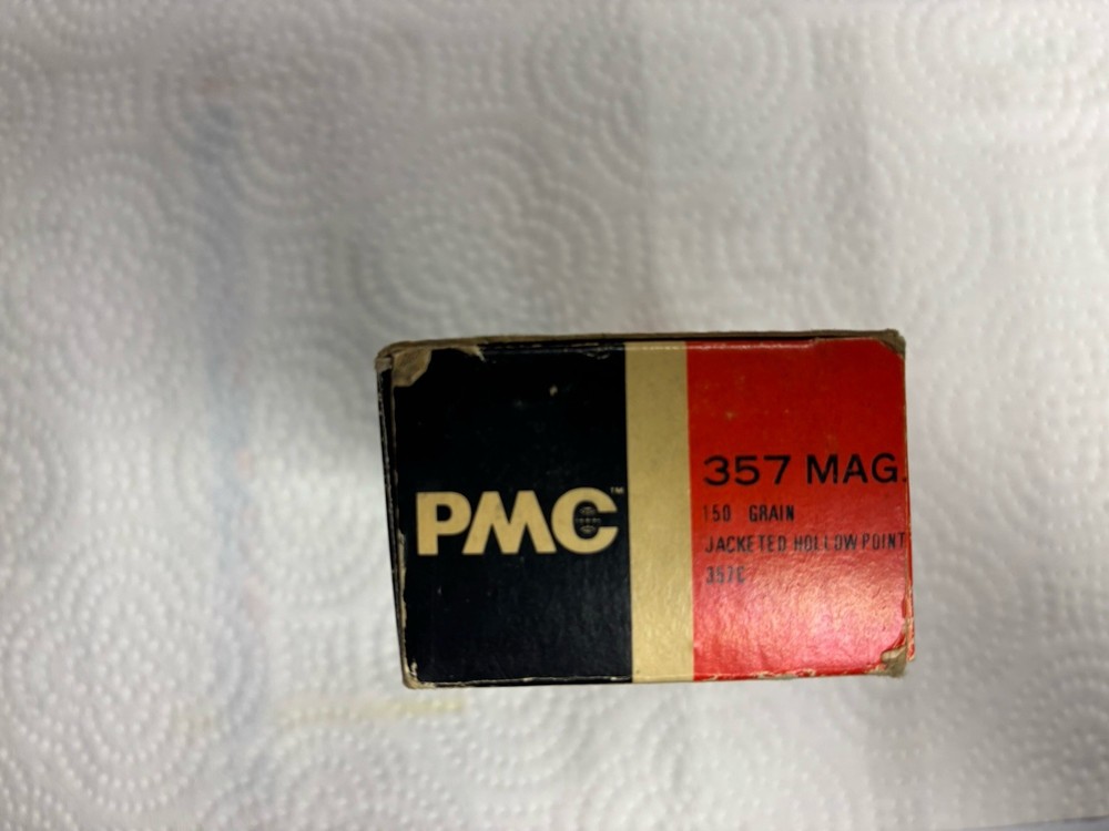 PMC Vintage .357 Magnum Empty Ammunition Box