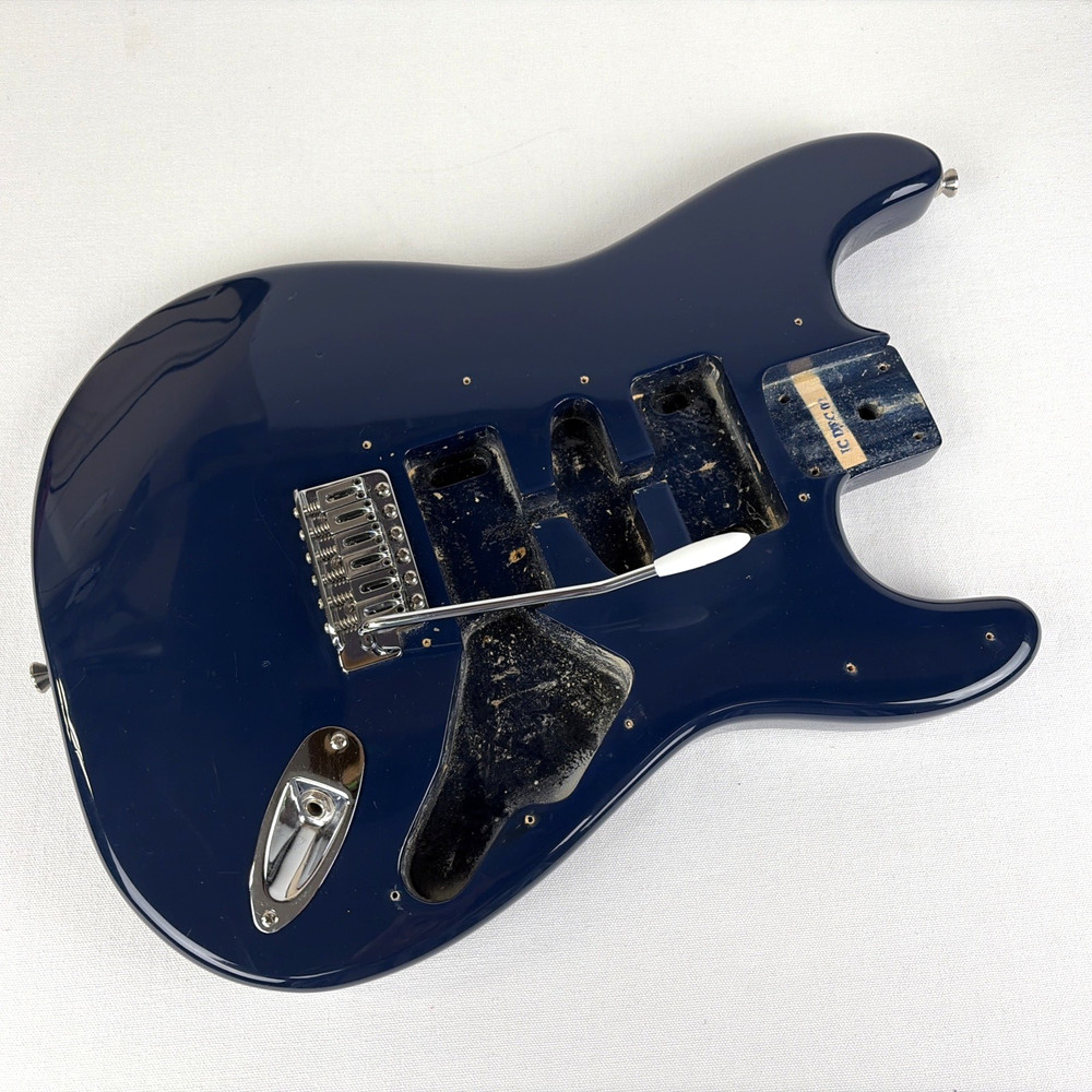 2002 Squier Affinity Stratocaster Baltic Blue Guitar Body with Hardware ~