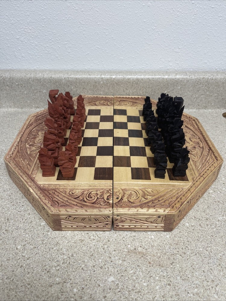 Wooden Chess Hand Made