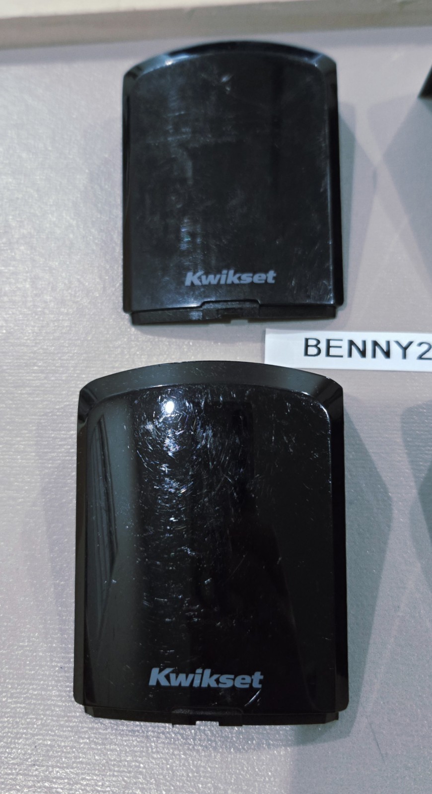 Kwikset Aura Interior Battery Cover Kwikset Halo