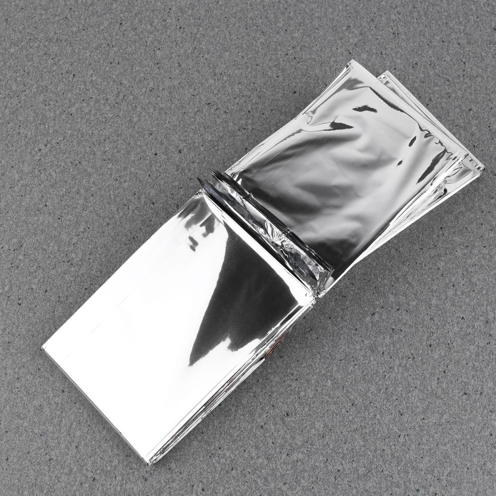 5pcs Blankets Emergency Sunscreen Blankets Warming Reflective Blanket