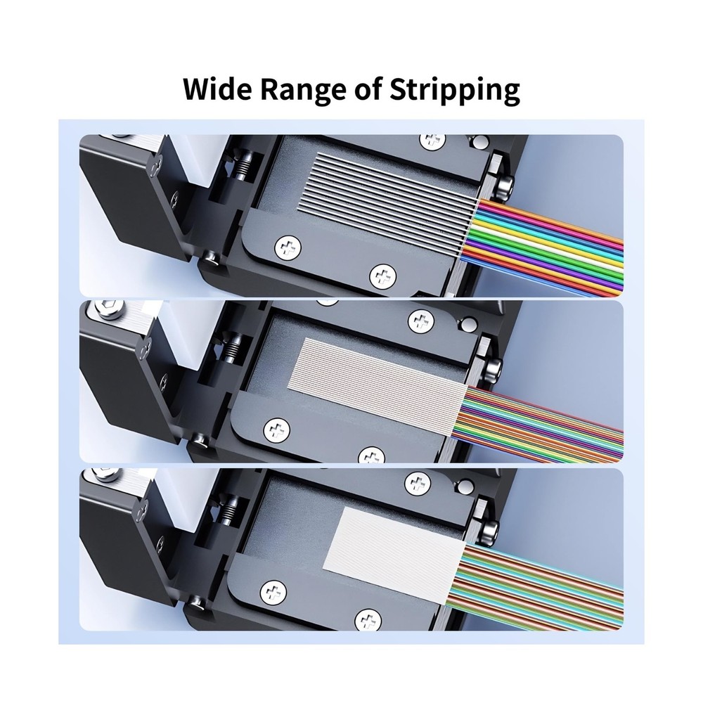 Fiber Optic Thermal Stripper Rechargeable Auto Heating Stripping Tool for Bun...