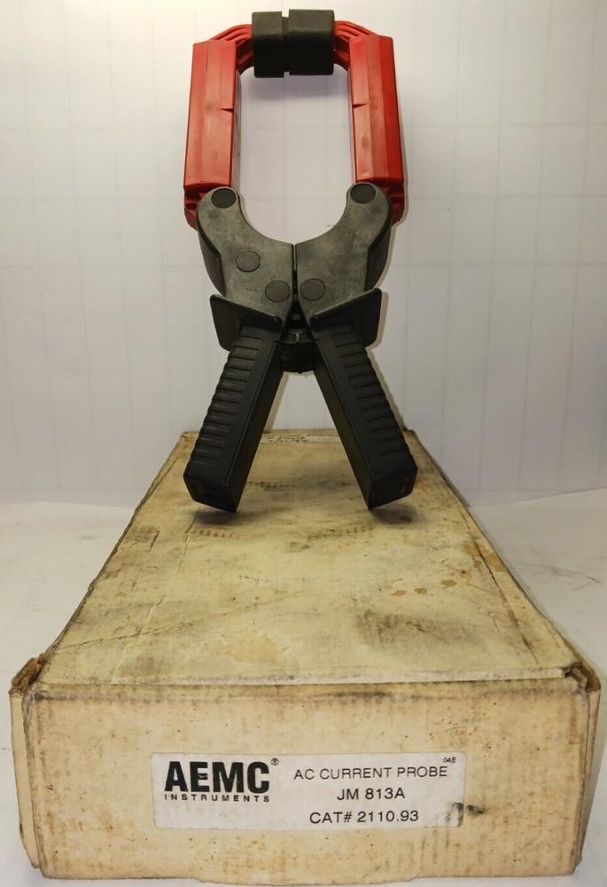 AEMC AC CURRENT PROBE INPUT 3000 A RMS/OUTPUT 1 MA AC/A JM813