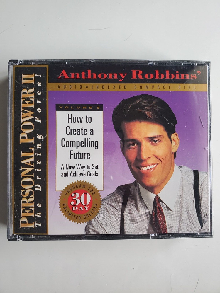 Anthony Robbins' Personal Power Volume 5 How to Create a Compelling Future CD
