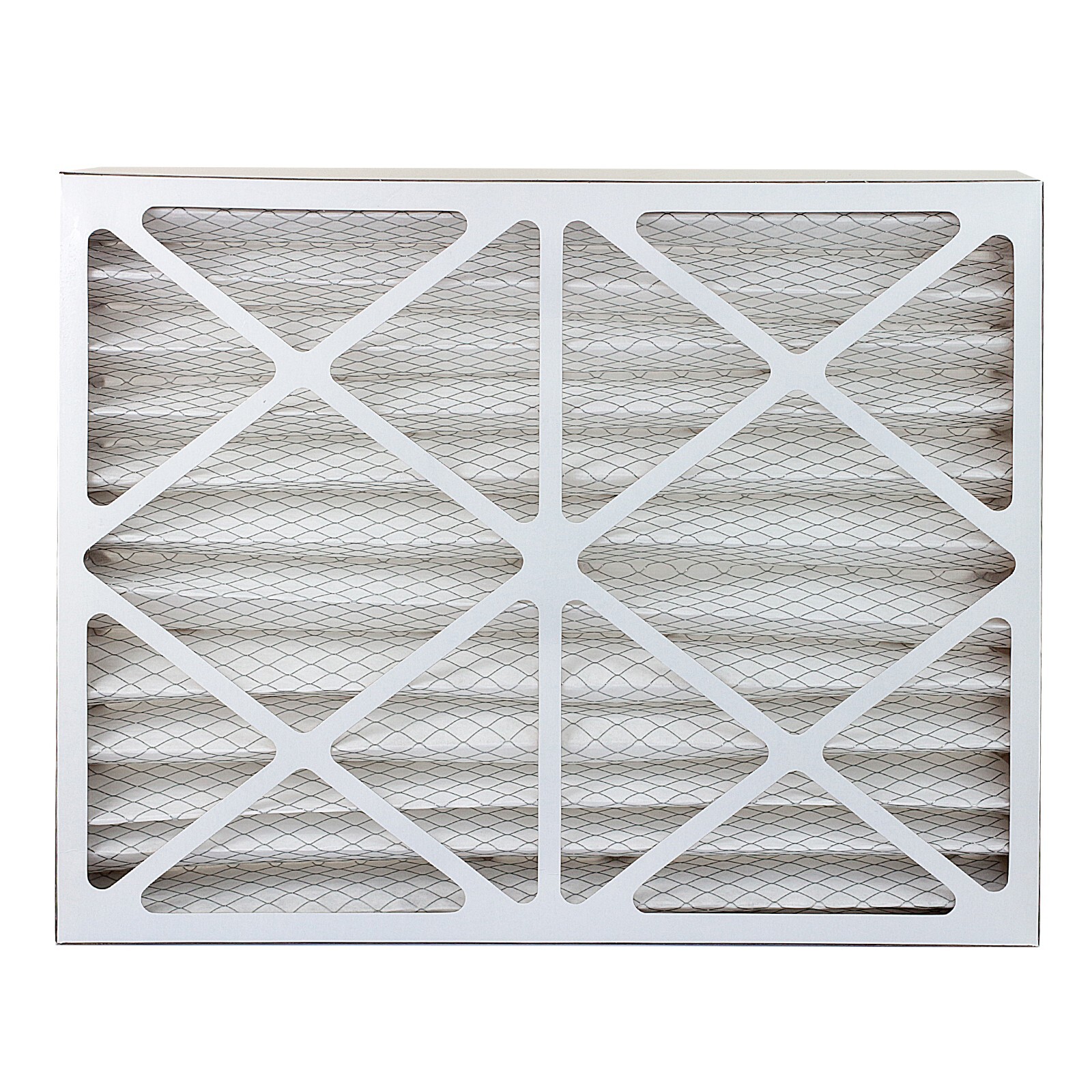 Filterbuy 20x25x4 Pleated Air Filters, Replacement for HVAC AC Furnace (MERV 8)
