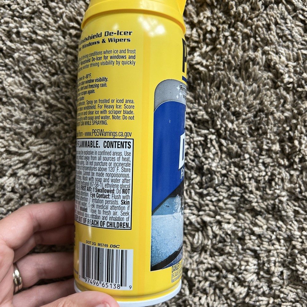 Prestone 11 Oz. Aerosol Windshield De-icer AS242P