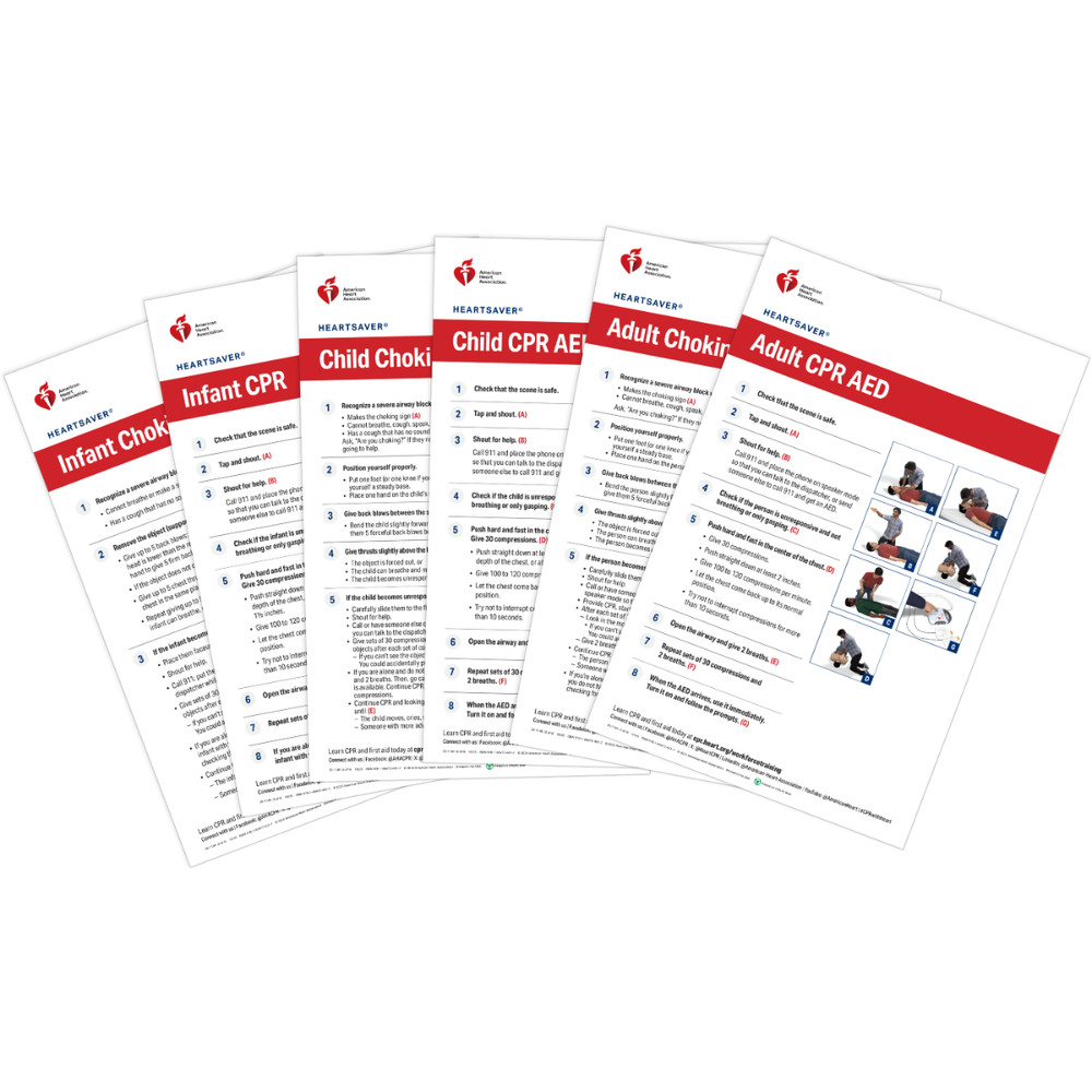 2025 Heartsaver® Poster Pack