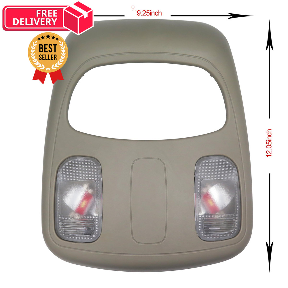 SHISHISHUN UPGRADED Overhead Console Dome Map LED Reading Light Lamp...