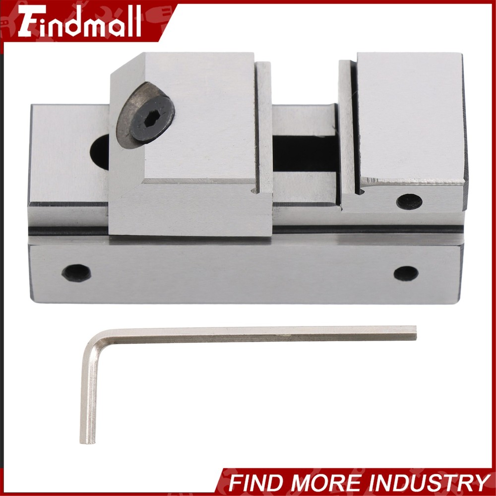 Findmall 1'' Precision Toolmaker Screwless Vise Grinding Mini Insert Vise