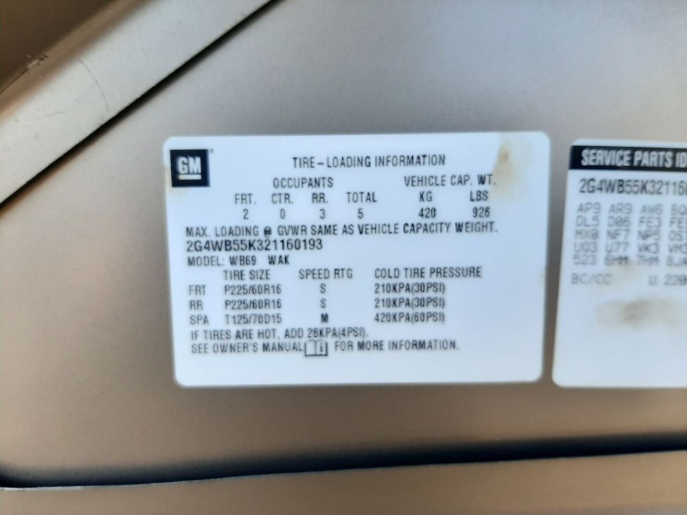 REGAL 2002 High Mounted Stop Light 935836