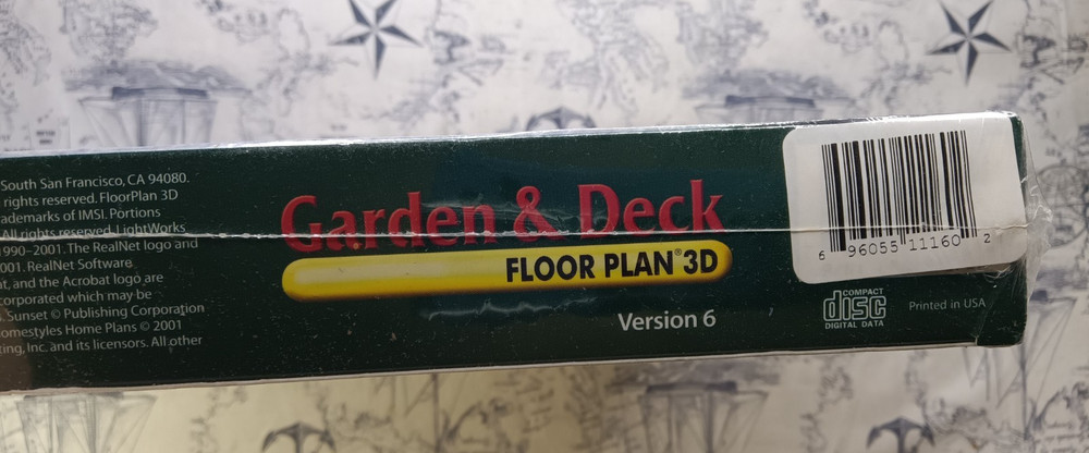 IMSI Floor Plan 3D 2-Pack Bundle Ver. 6 Windows XP PC CD-ROM Big Box New/Sealed