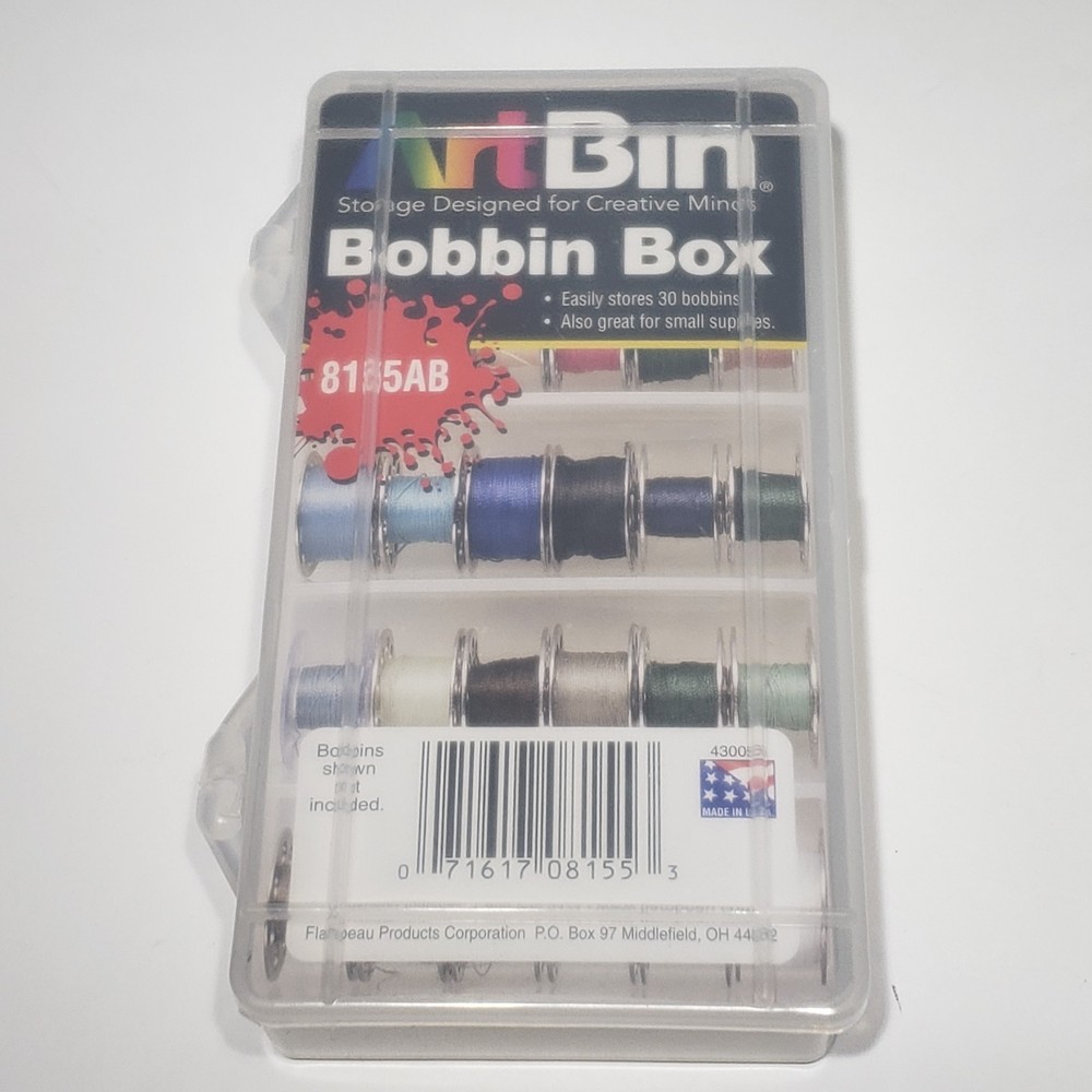 ARTBIN Bobbin Boxes Small or Large or Both Thread Storage Quilting CHOOSE