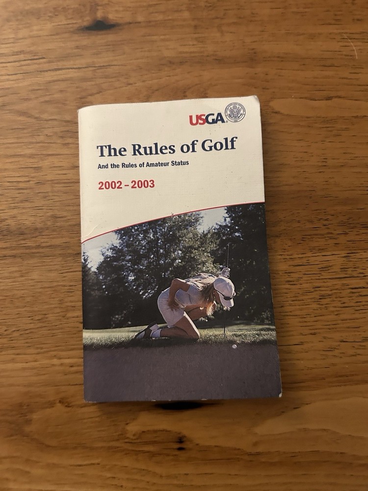 USGA Rules Of Golf 2002-2003 Pocketbook