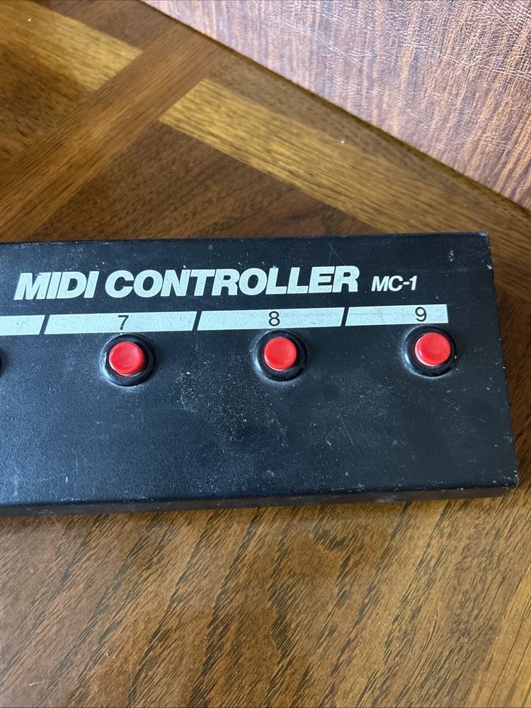ADA MC-1 MIDI Foot Controller – Vintage –Tested Working