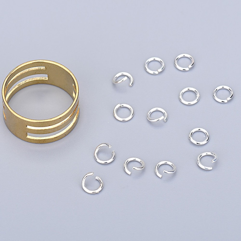 Earring Making Open Ring Brass Material Compact Shape DIY Hand Open Circle Tool