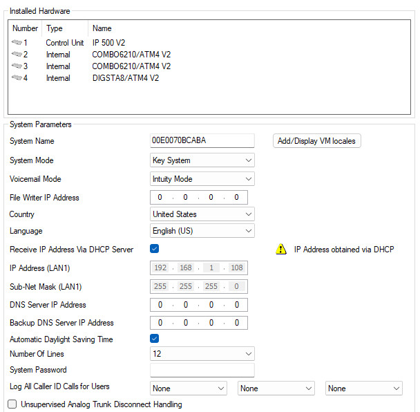 Avaya IPO 500V2 Basic 9.1.1.0 build 10