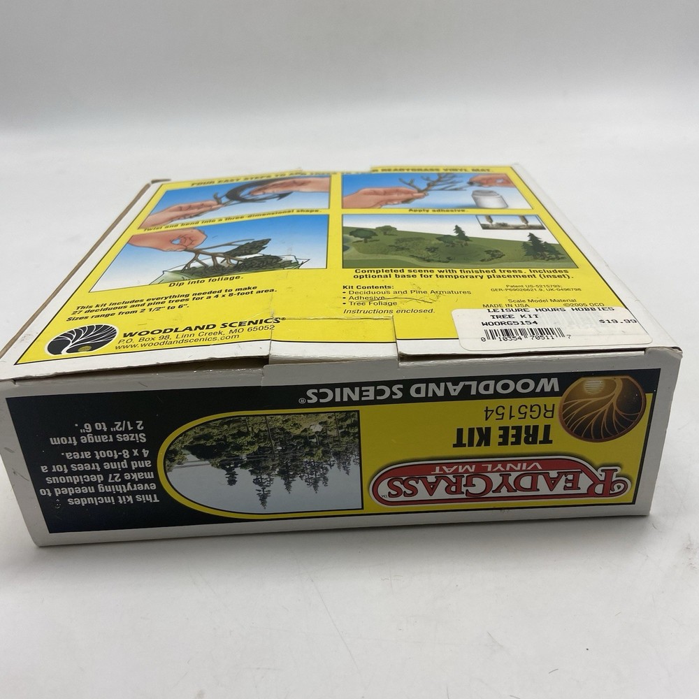 ReadyGrass- Tree Kit Deciduous & Pine Trees 2-1/2"-6" RG5154