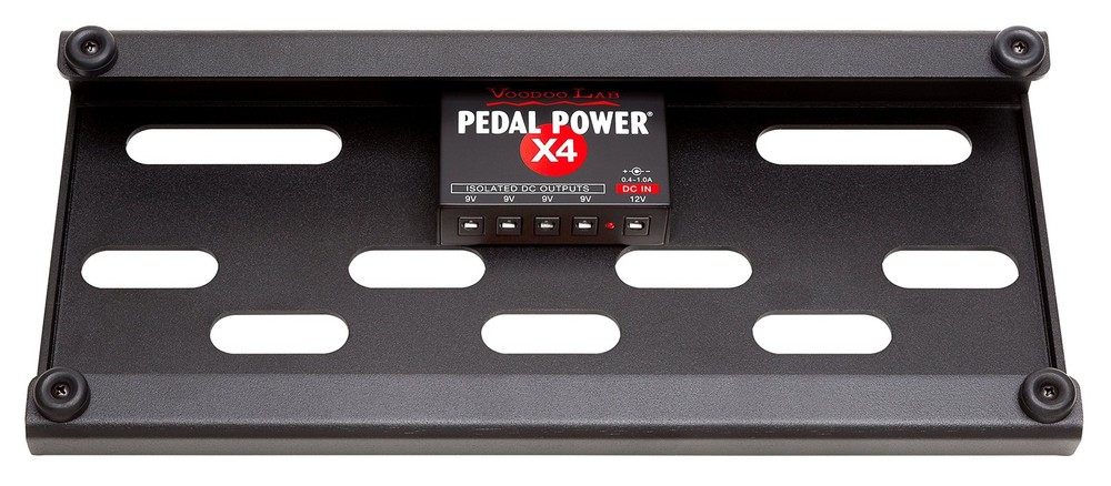 Dingbat Tiny Pedalboard with Pedal Power X4