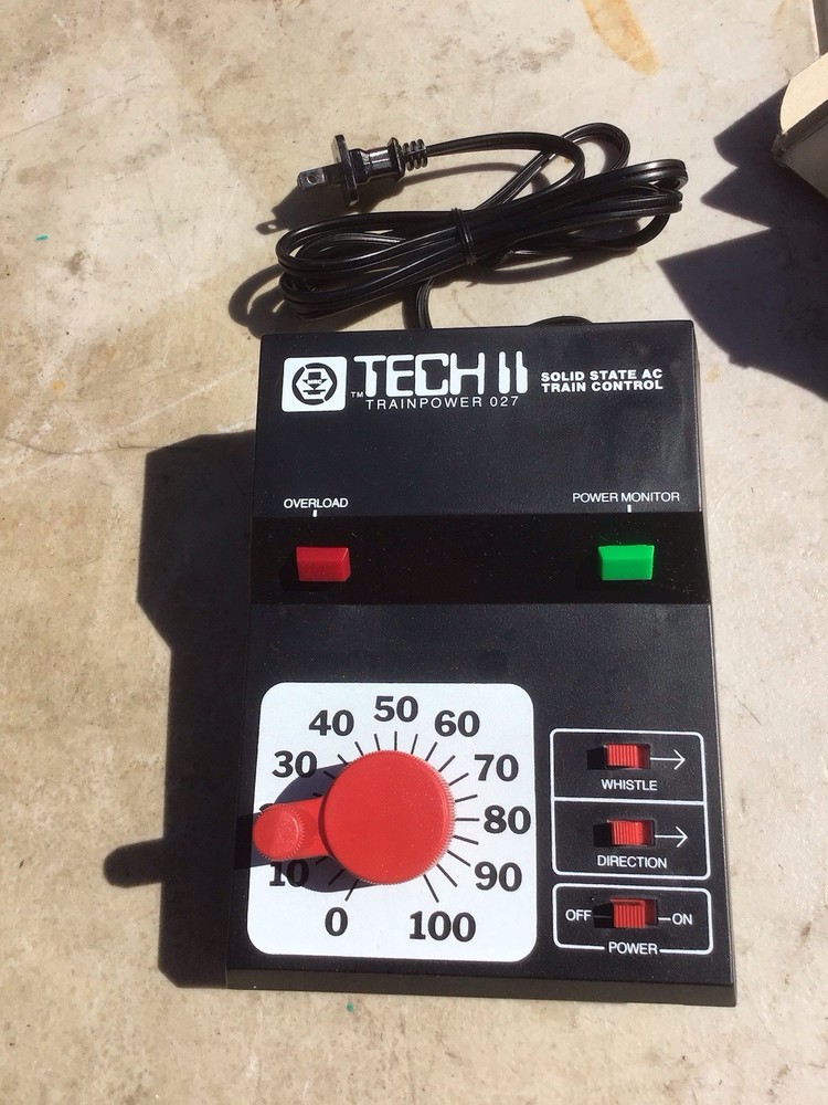 Untested Damaged Box MRC AH Tech II Trainpower 027 AC Train Controller - Unused?