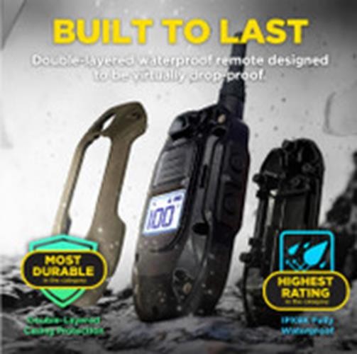 Dogtra ARC-X Ergonomic Dog Remote Training Collar 3/4 Mi, Boost & XPP Vibration