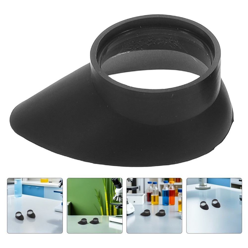 4 Pcs Eyepiece Cover for Stereo Microscope Lens Protector Covers