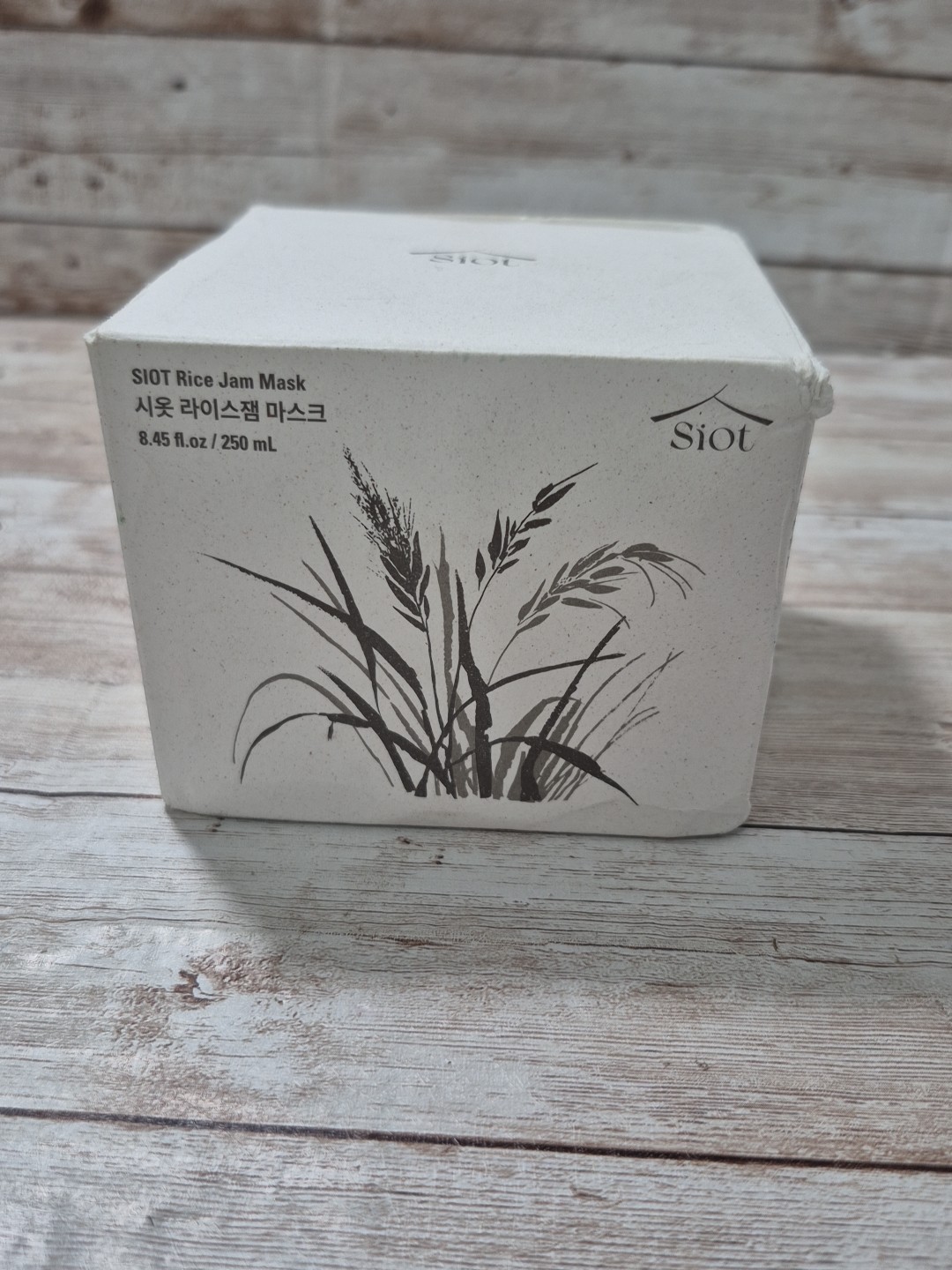 SIOT Rice Jam Mask 8.45 fl oz 250 mL - Exp 2028.09.08