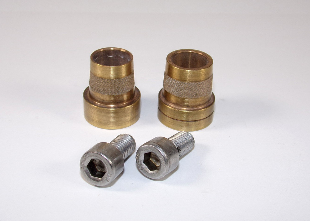 M6 Tall Brass Post Adapter, Brass Battery Post Adapter