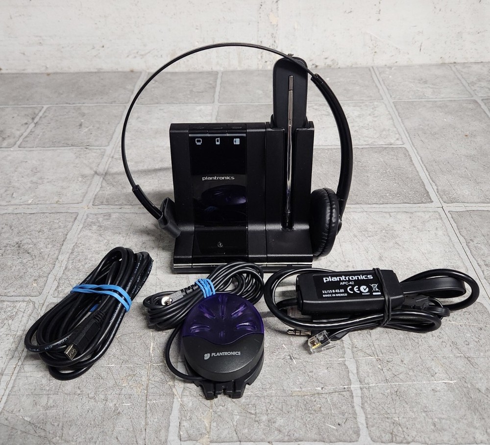 Plantronics WO2 Wireless Headset System READ