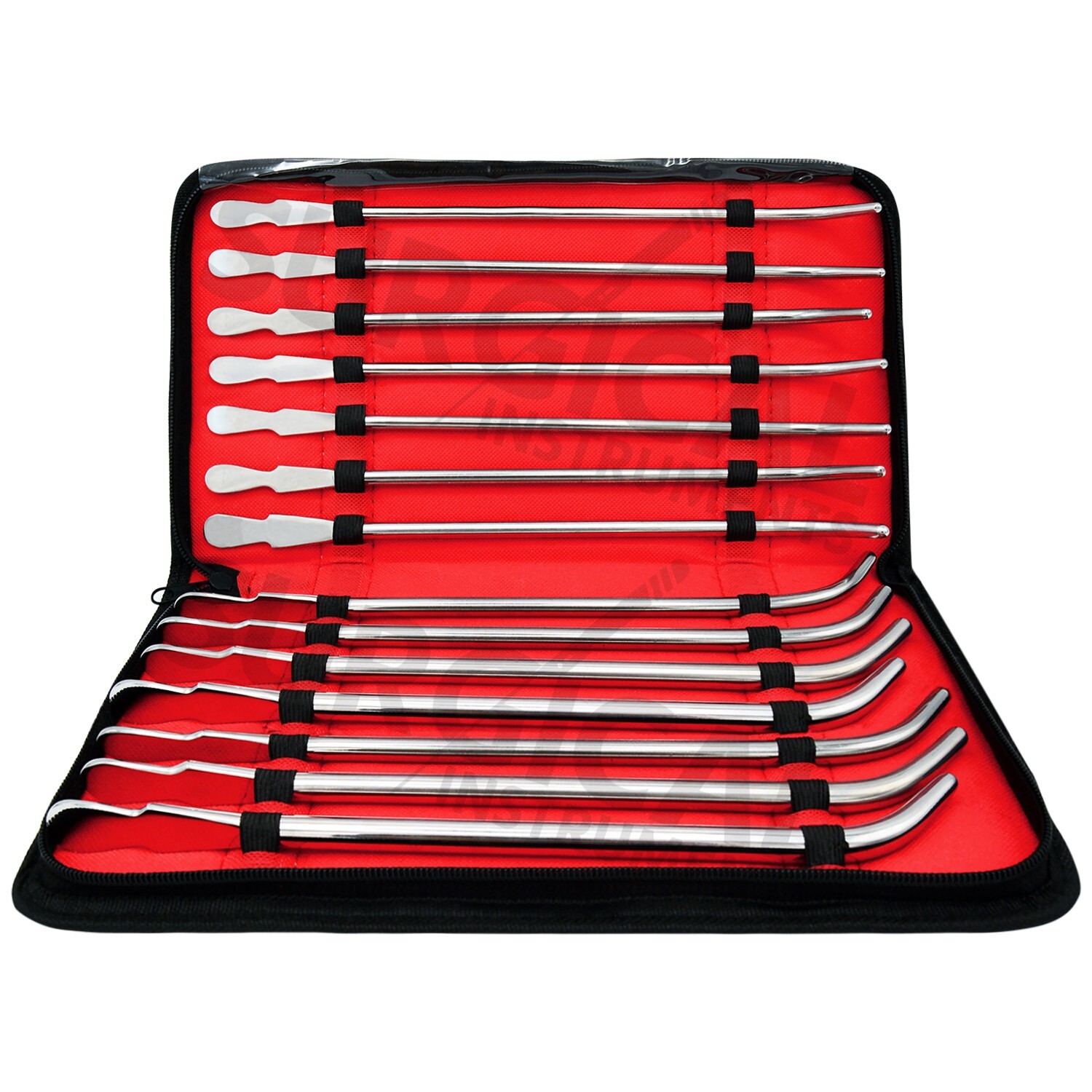 14 Pcs Van Buren Sound Dilators Set OB/GYN Surgical Instruments German Grade