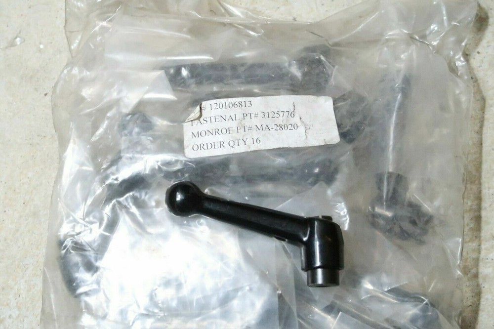 2 pcs MONROE ENGINEERING MA-28020, #2 Blank Female Insert, Adjustable Handles