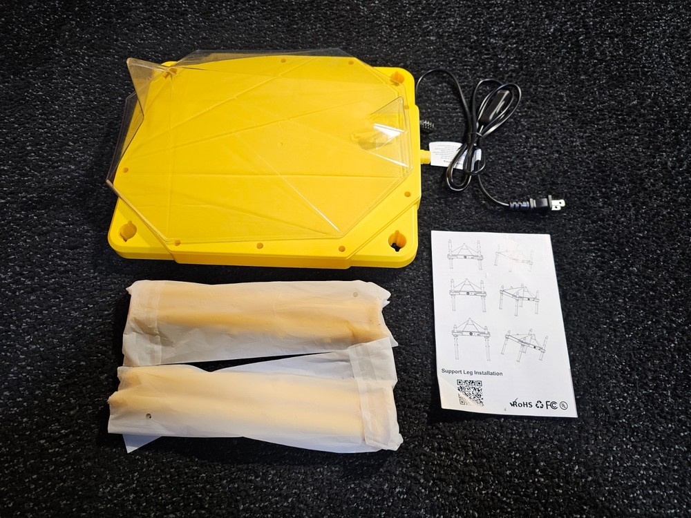 Brooder Chick Plate 14"x11" Adjustable Temperature and Height Heating Plate