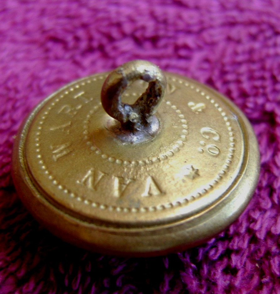 CIVIL WAR GEORGIA COAT BUTTON
