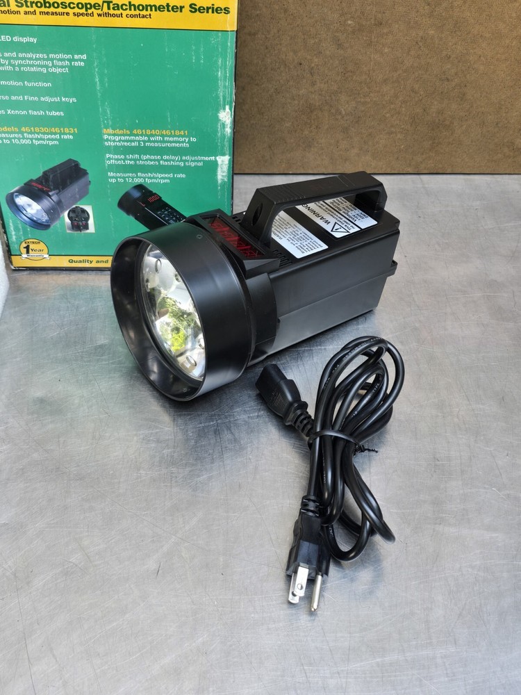EXTECH DIGITAL STROBOSCOPE TACHOMETER 461830
